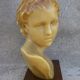 Antique wax bust