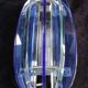 Beautiful Veca wall lamp, Italy, 1970 Fontana Arte Design, blue