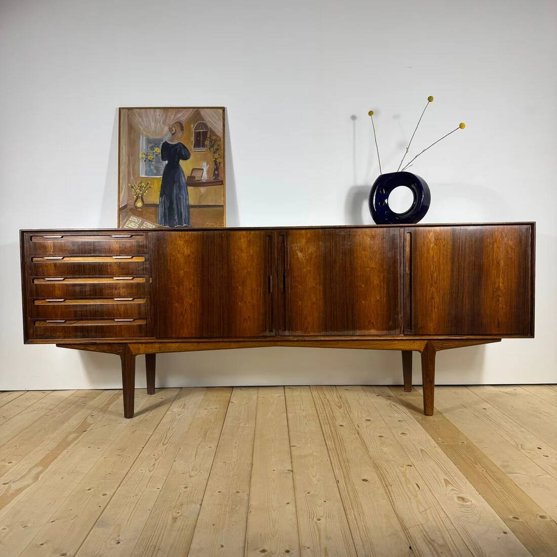 Danish buffet in rosewood – mid-century modern design, 1960.