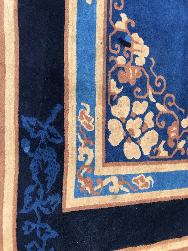 Vintage European style carpet Chinese knotted 256 X 344 CM