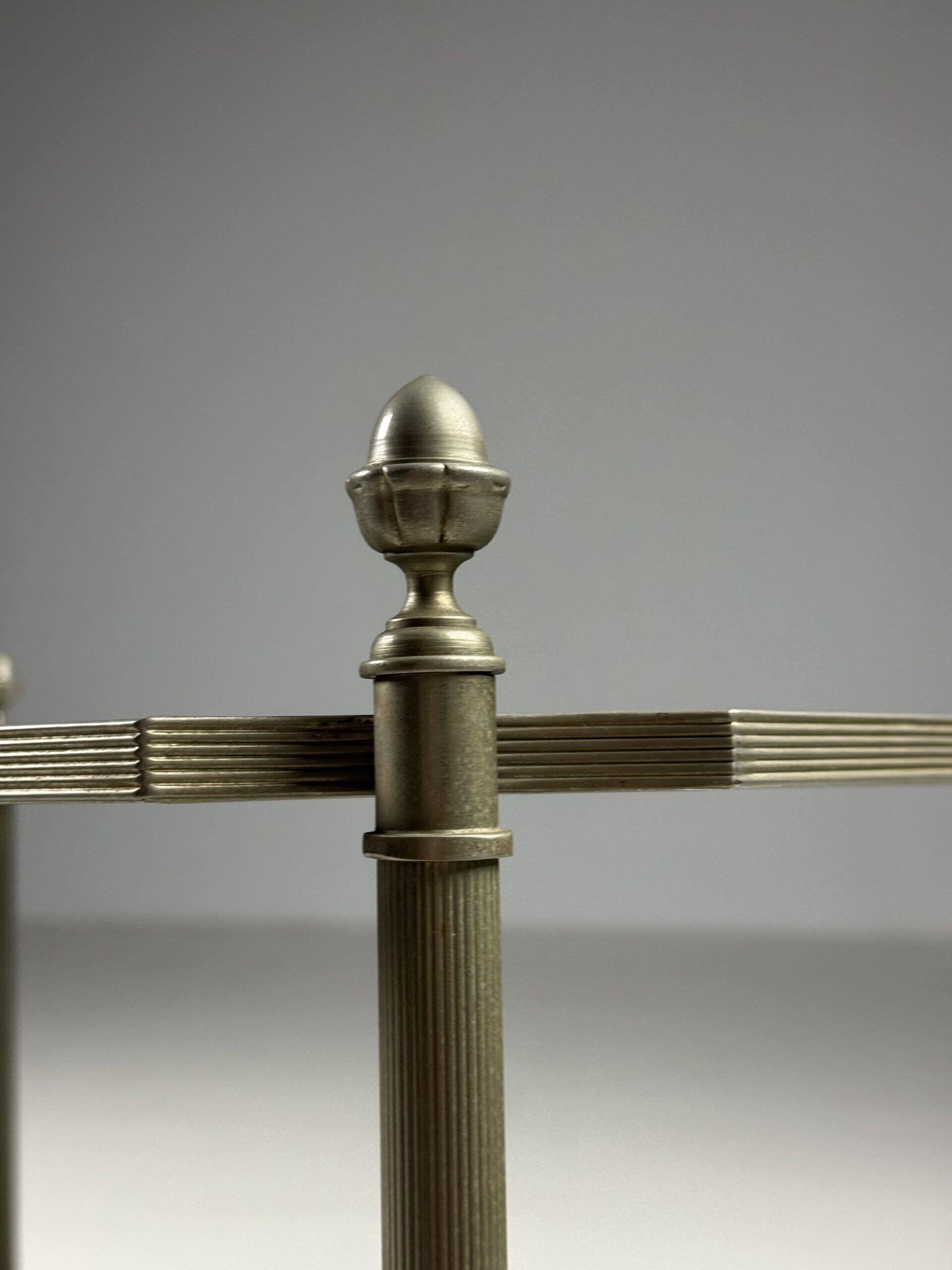 French coffee table metal mid 20th century