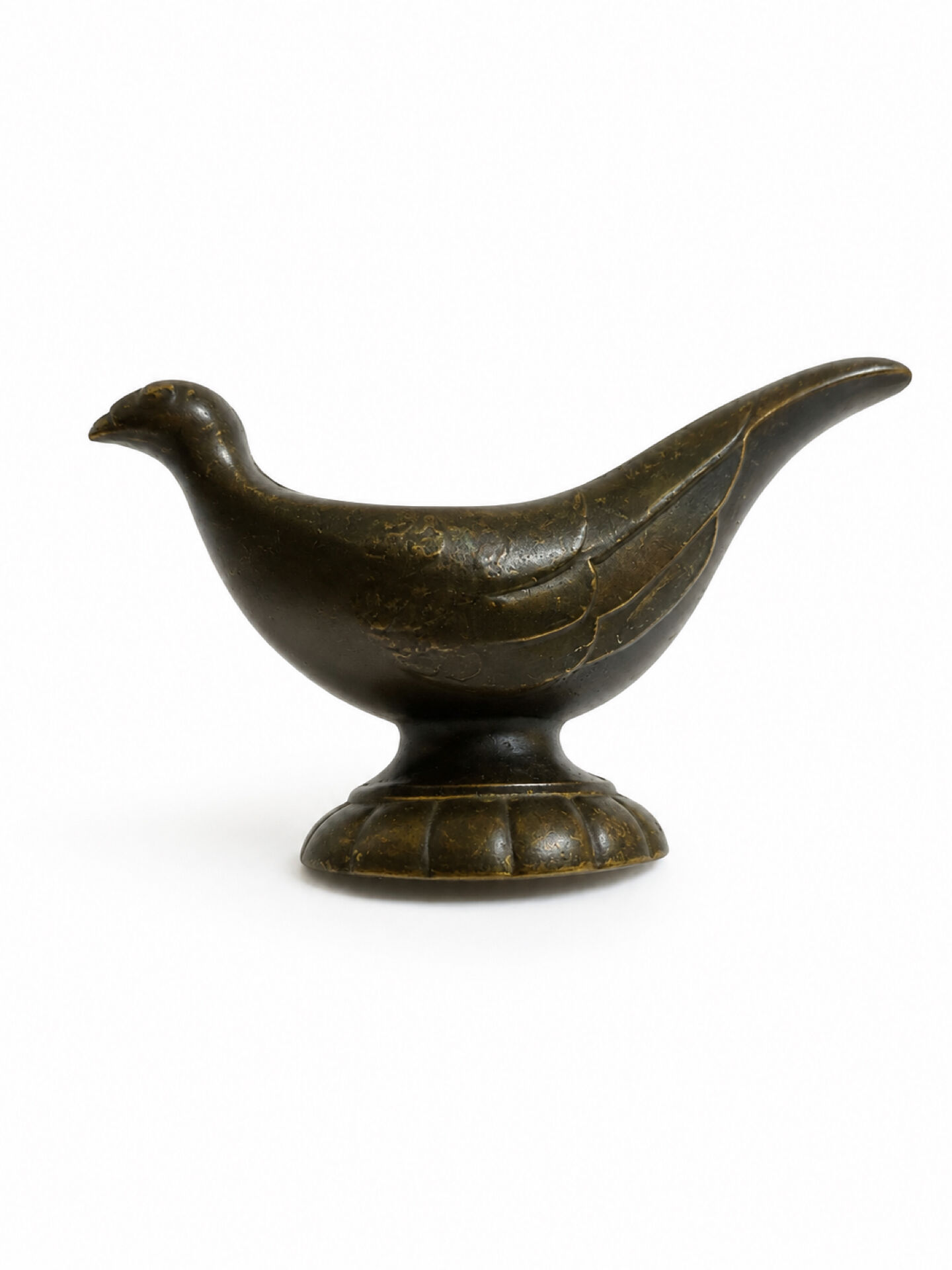 Repose pipe Just Andersen "Disko Metal" Art Deco, 1930