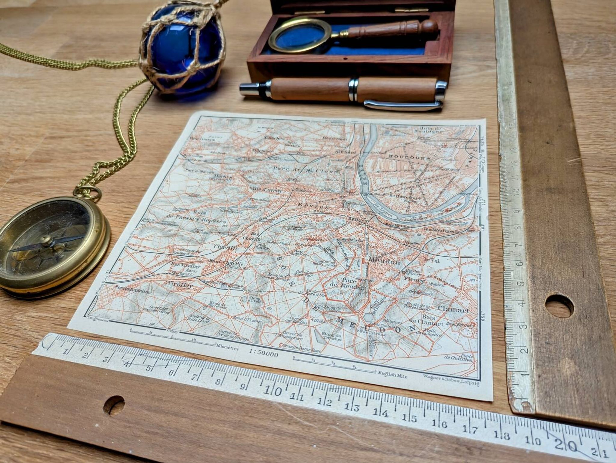 Printed in 1914, Sèvres, Boulogne and Meudon.