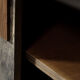 Industrial Vintage Mid-Century Scandinavian Brutalist Raw Poplar Sideboard, 1960s