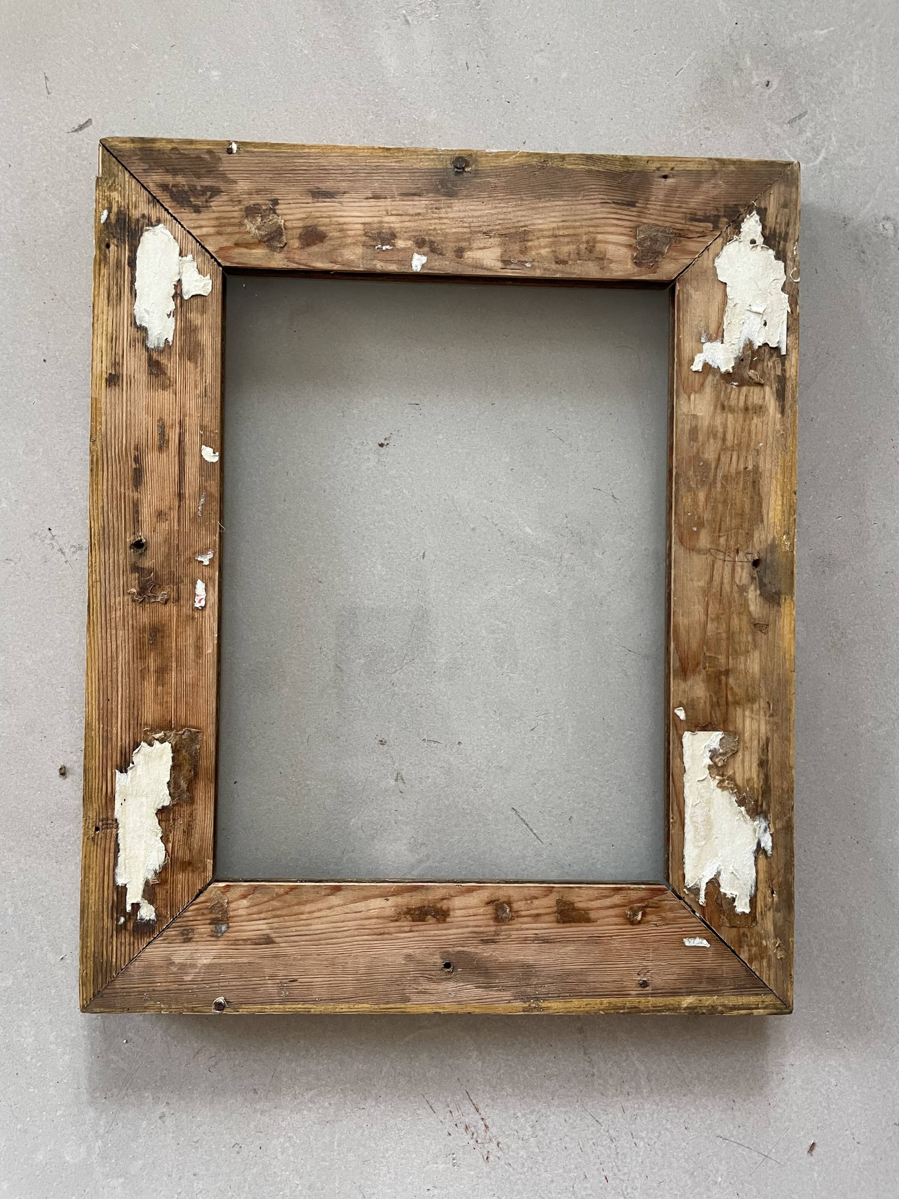 Old golden frame 32x26cm