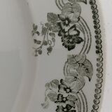 7 dessert plates Moulin des Loups et Hamage, Violetta