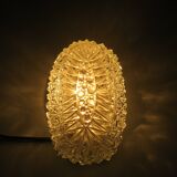 Mid-century oval wall lamp, Belgium 1960-1970