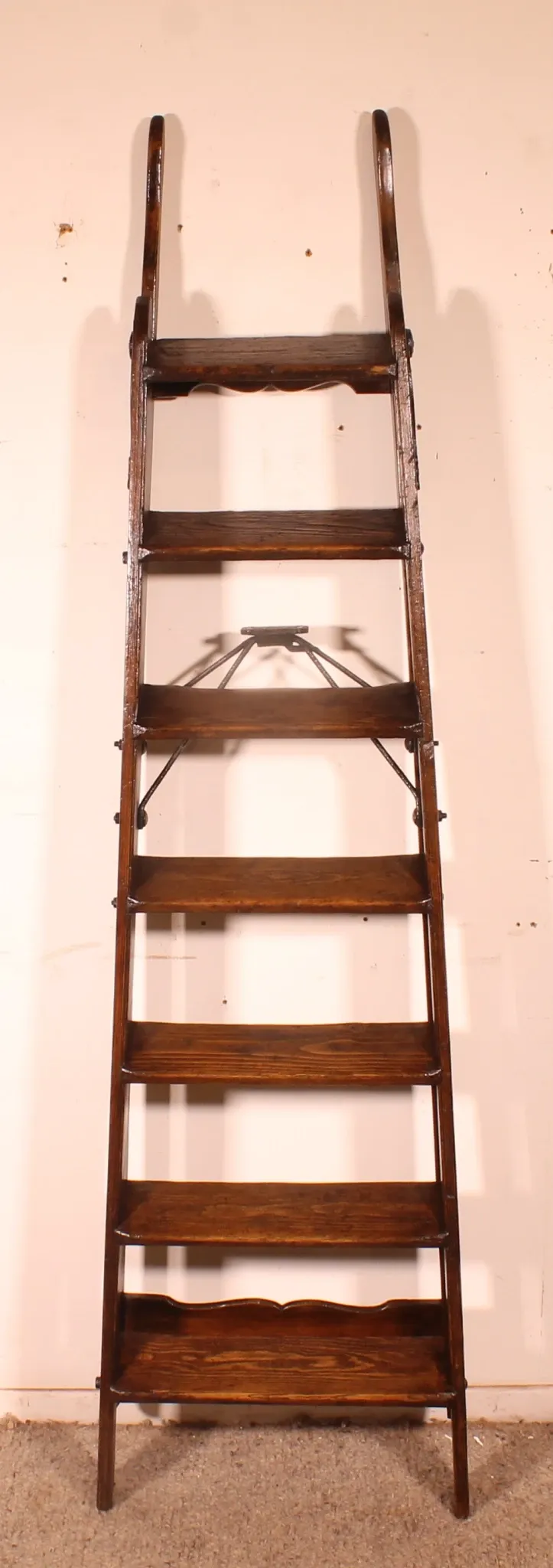 19th-century library ladder
