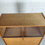 Vintage glass secretary