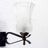 Art nouveau wall lamp