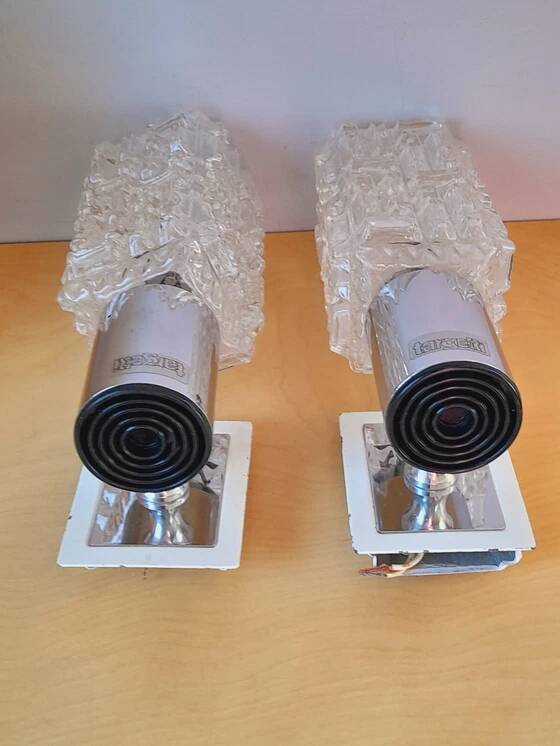 Pair of Targetti Sankey wall lights 1970