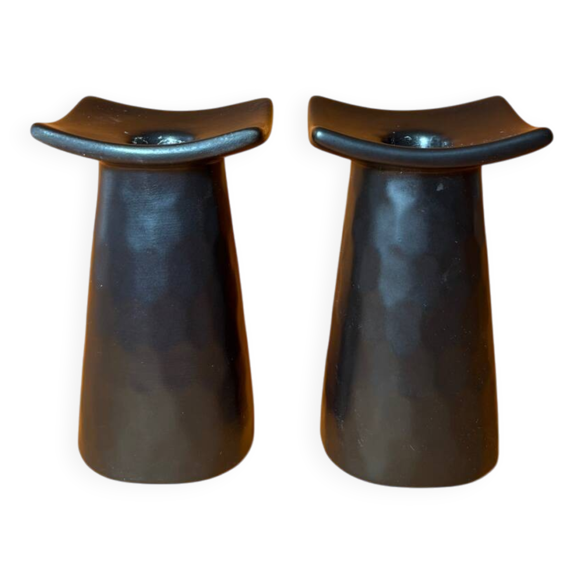 Ceramic candle holders