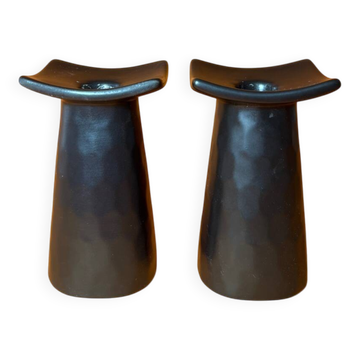 Ceramic candle holders