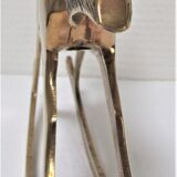 Vintage brass rocking horse 70