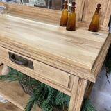 Art Deco console with bevelled mirror