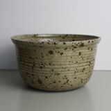 Salad bowl in pyrity sandstone signed