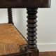 Wooden spool armchair