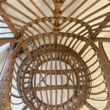 Chaise paon en osier Gio Ponti