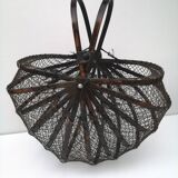 Vintage bamboo basket