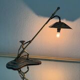 Lampe bronze Hakuli Israël années 50