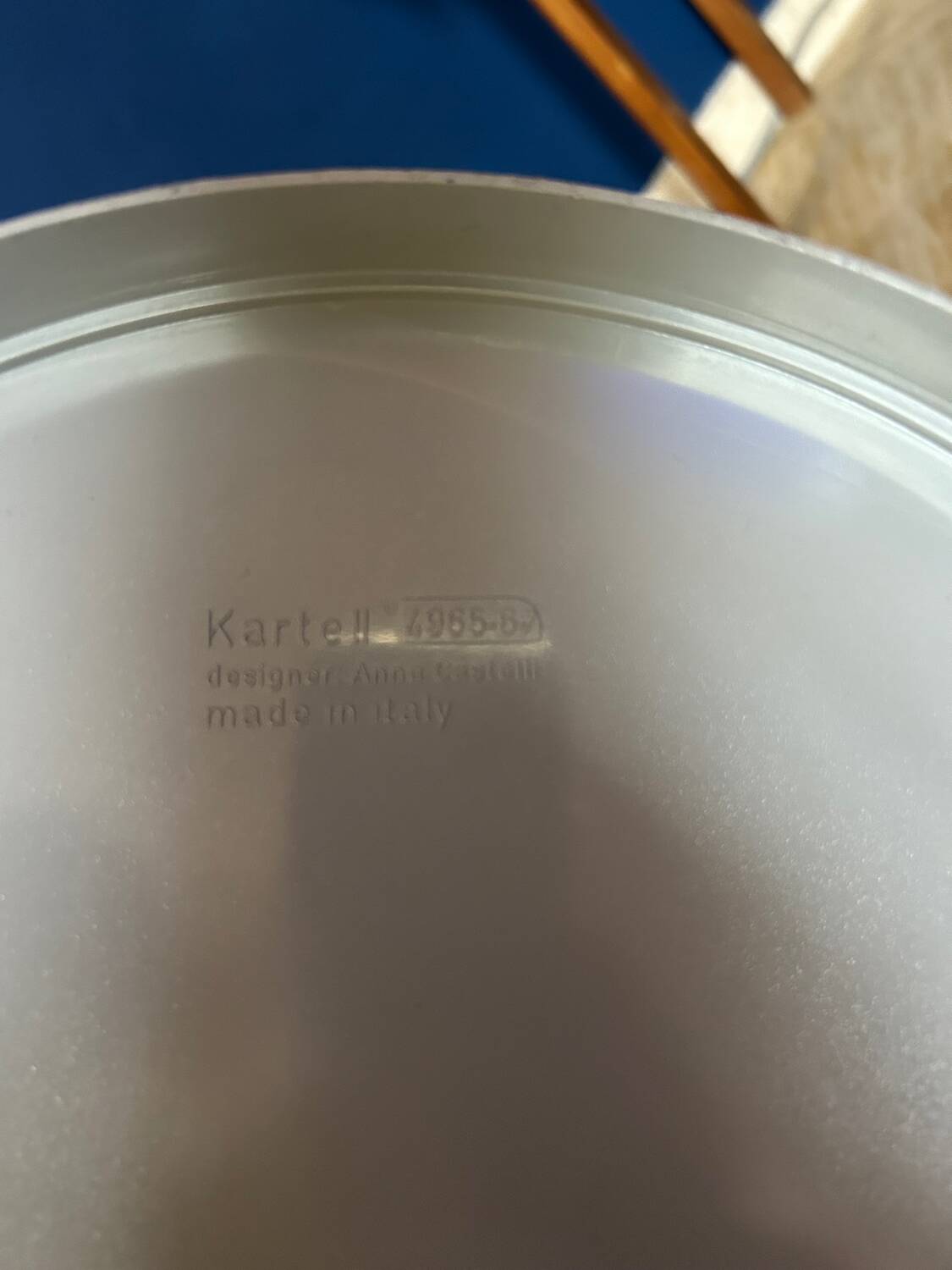 Pair of Kartell bedside tables