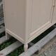 Renovated Art Deco buffet – Beige Paris-Brest & red marble