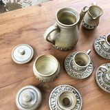 Coffee service - 6 cups Besson Vallauris