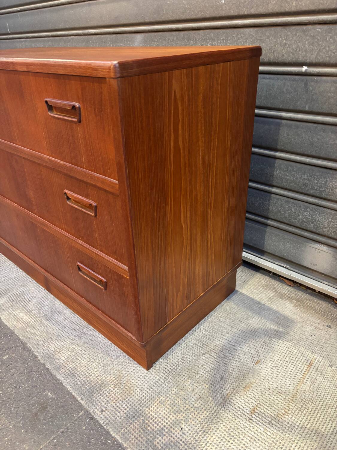 Scandinavian chest of drawers with 3 drawers, 1970s