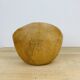 Vintage brutalist wooden cup, pocket tray