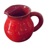 Red pitcher signed Voltz