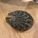 Vintage Seashell Design Brass Ashtray