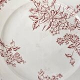 “Margot” flat plates Terre de Fer