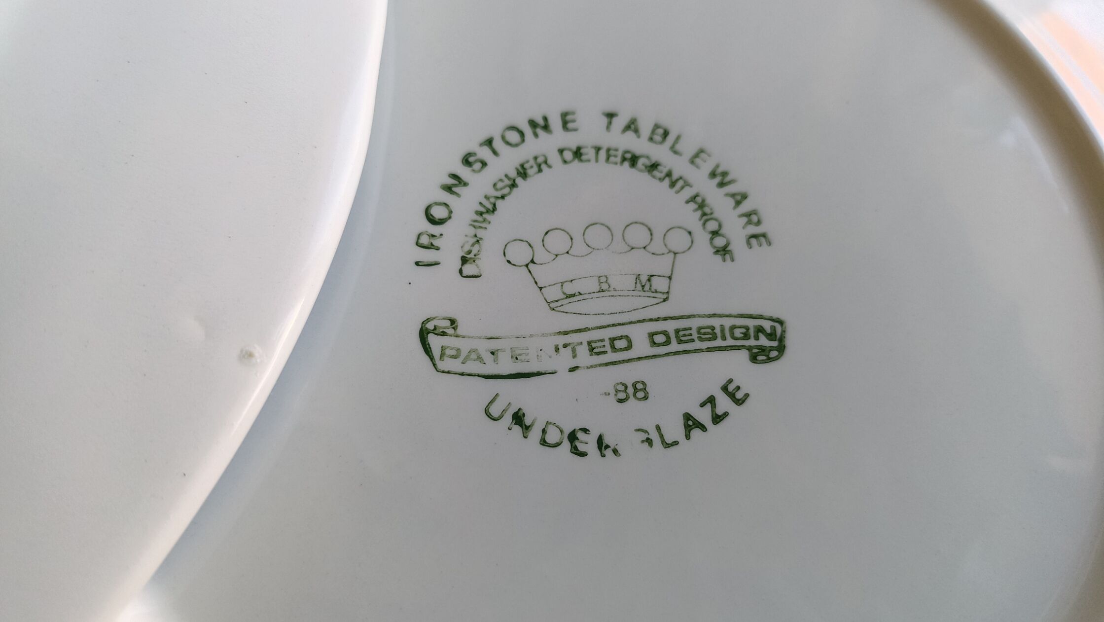 6 plates in Terre de Fer CP & CBM