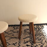 Paire de tabourets de bergers