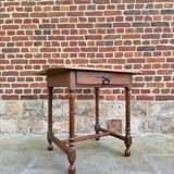 Table à écrire En Chêne D’époque Louis XIII XVII Eme Siècle