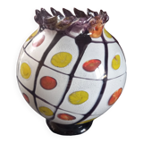 Blown glass vase