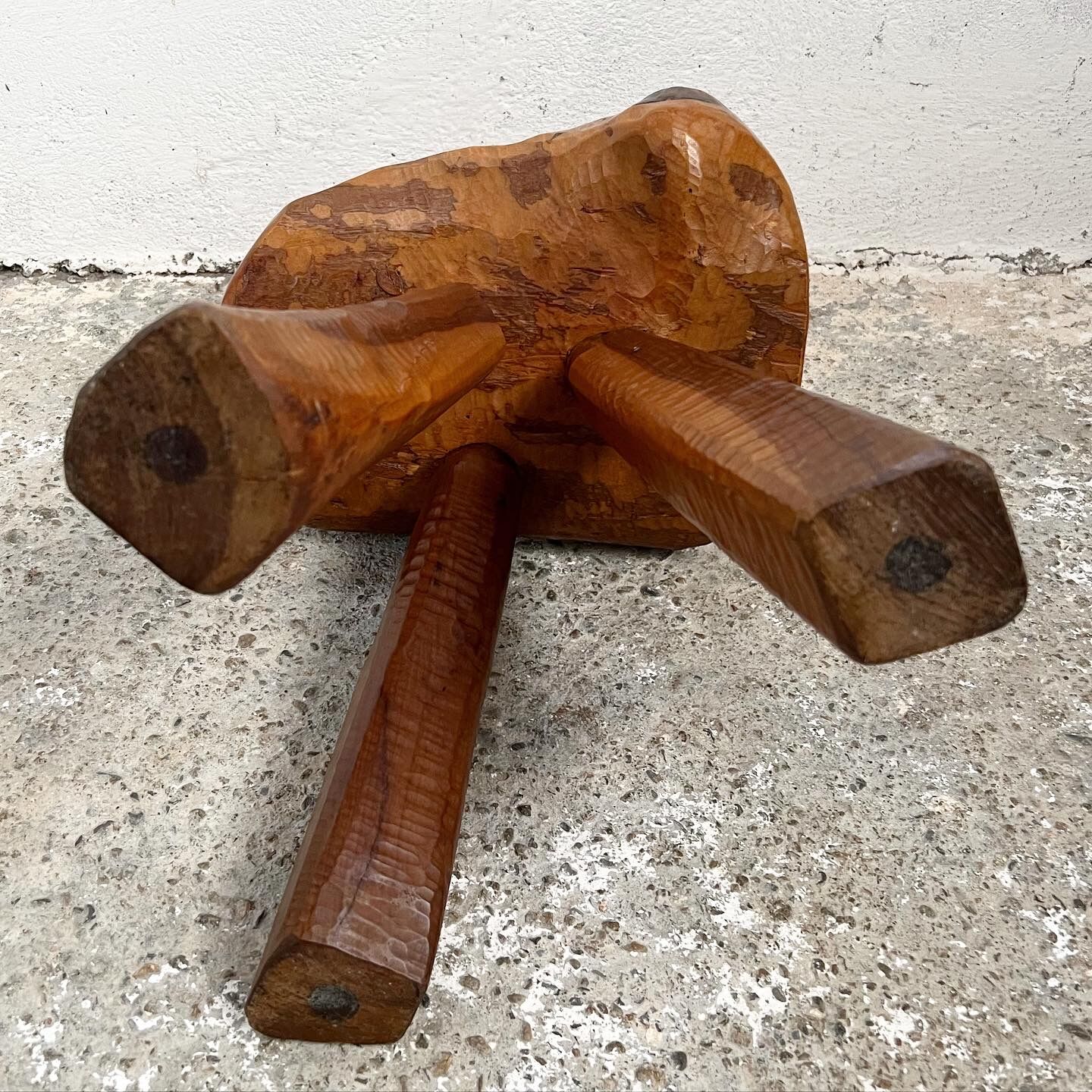 Vintage tripod stool