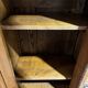 Large cherry wood bookcase