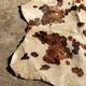 Vintage cowhide carpet 1970 2m30x1m90