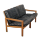 Model Capella teak sofa by Illum Wikkelsø for Niels Eilersen, 1960s