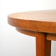 1960s Extendable round dining table