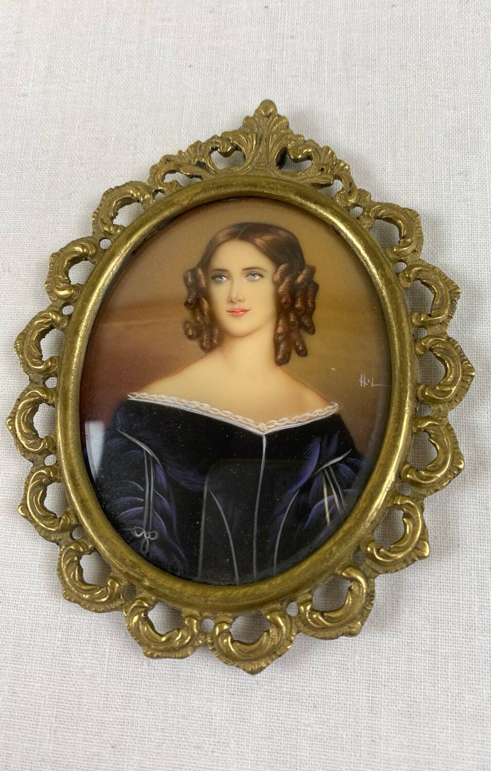 Old miniature painting