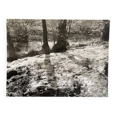 Photo argentique Bernard Darot L'Eau Vive Photo Club Nantais XXe