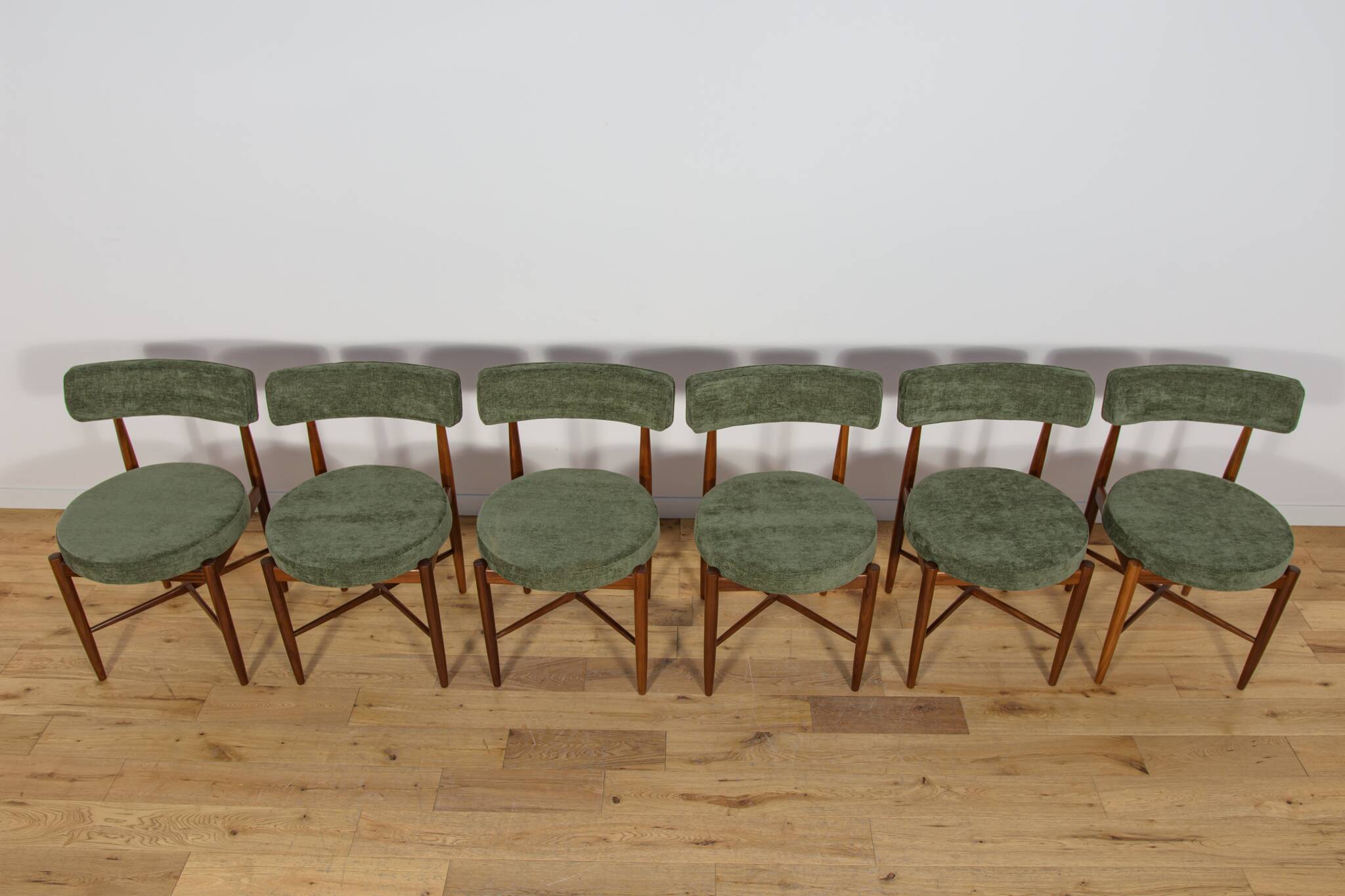 Mid-Century Teak Dining Chairs by Ib Kofod Larsen for G-Plan, 1960s.