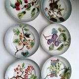 Barbotine dessert plates