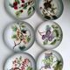 Barbotine dessert plates