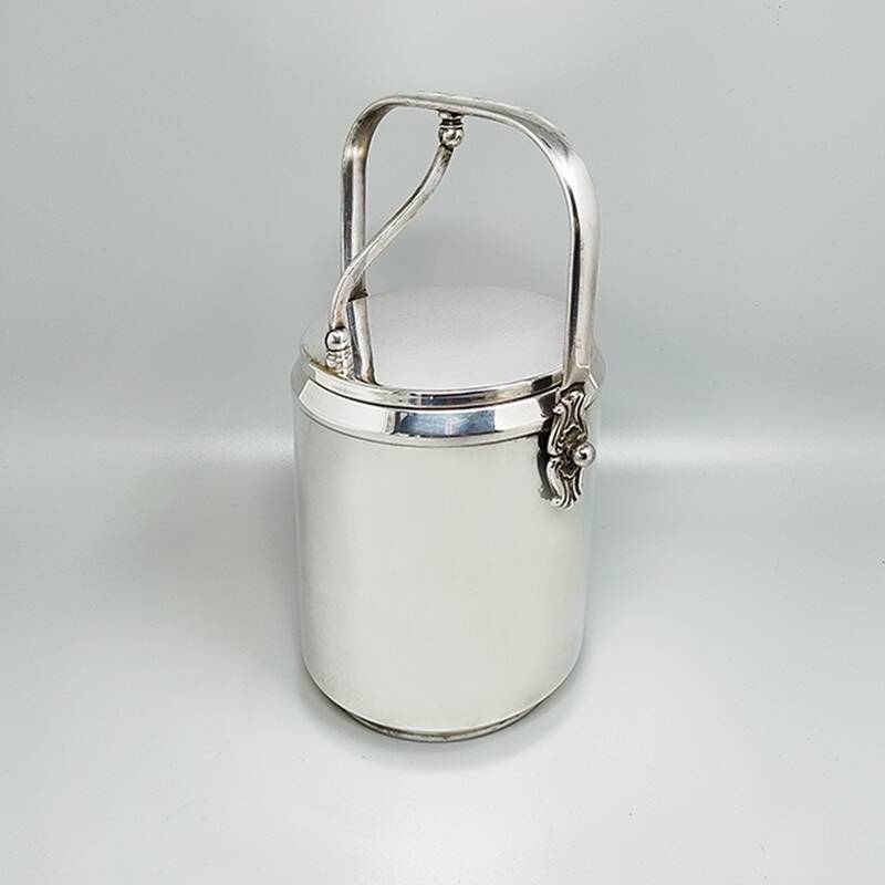 1960s Ice Bucket by Aldo Tura for Macabo. Made in Italy.