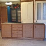 Bamboo and canning sideboard