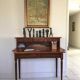 Petit bureau à gradin en merisier 1970