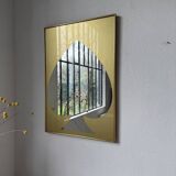 "Spike" mirror, 1970s design